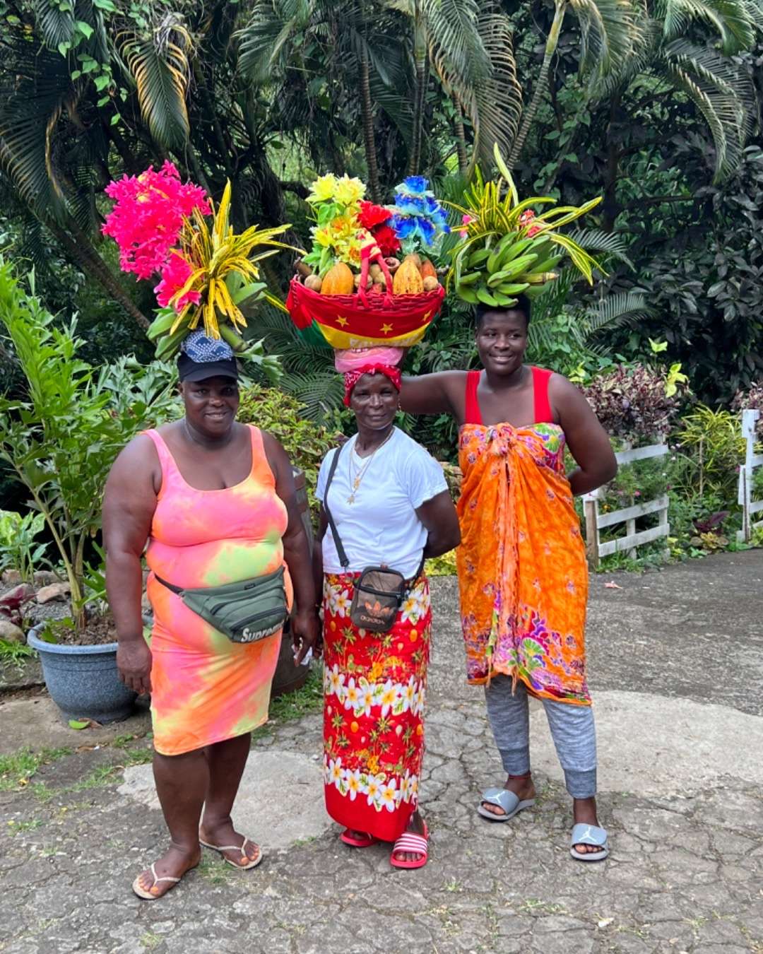 3 native Grenadian women